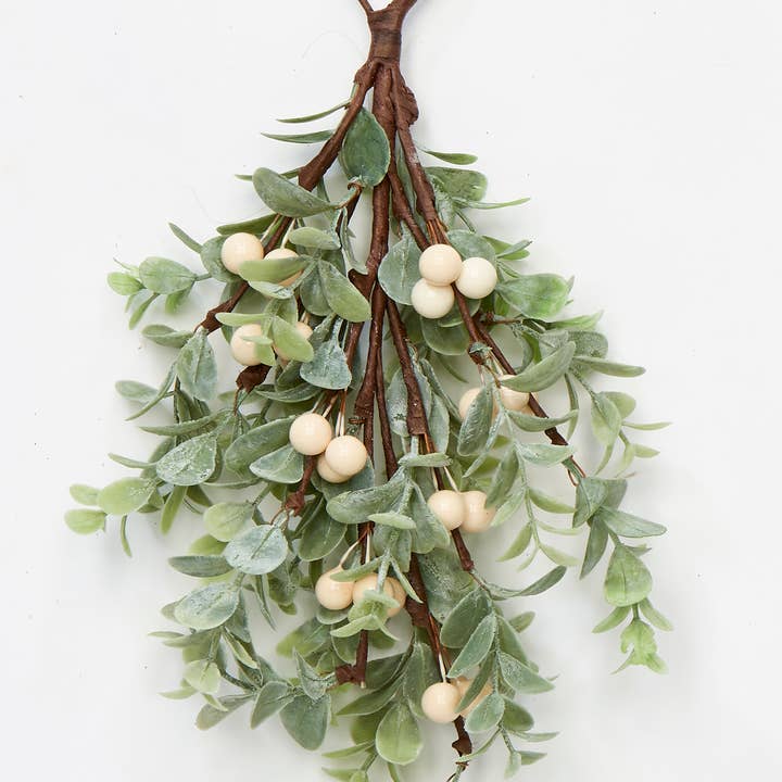 WORTH IMPORTS - Wholesale Artificial Plant - 13 In. Leaves Berry Mini Teardrop