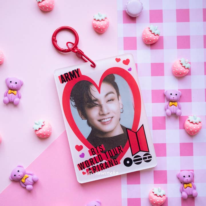 Kawineko - Wholesale Keychain - Women's - BTS world tour 2 window pc holder photocard keychain kpop 2