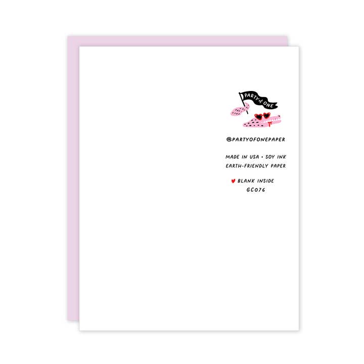 Party of One - Wholesale Birthday Card - Birthday Creature Card