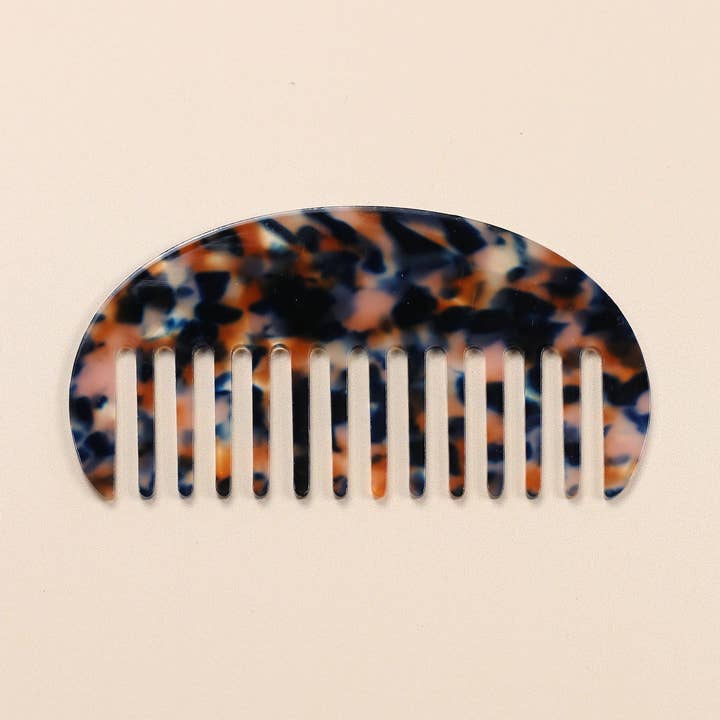 Pente de cabelo em forma de lua acetato Eco-friendly por atacado de Talis Collection