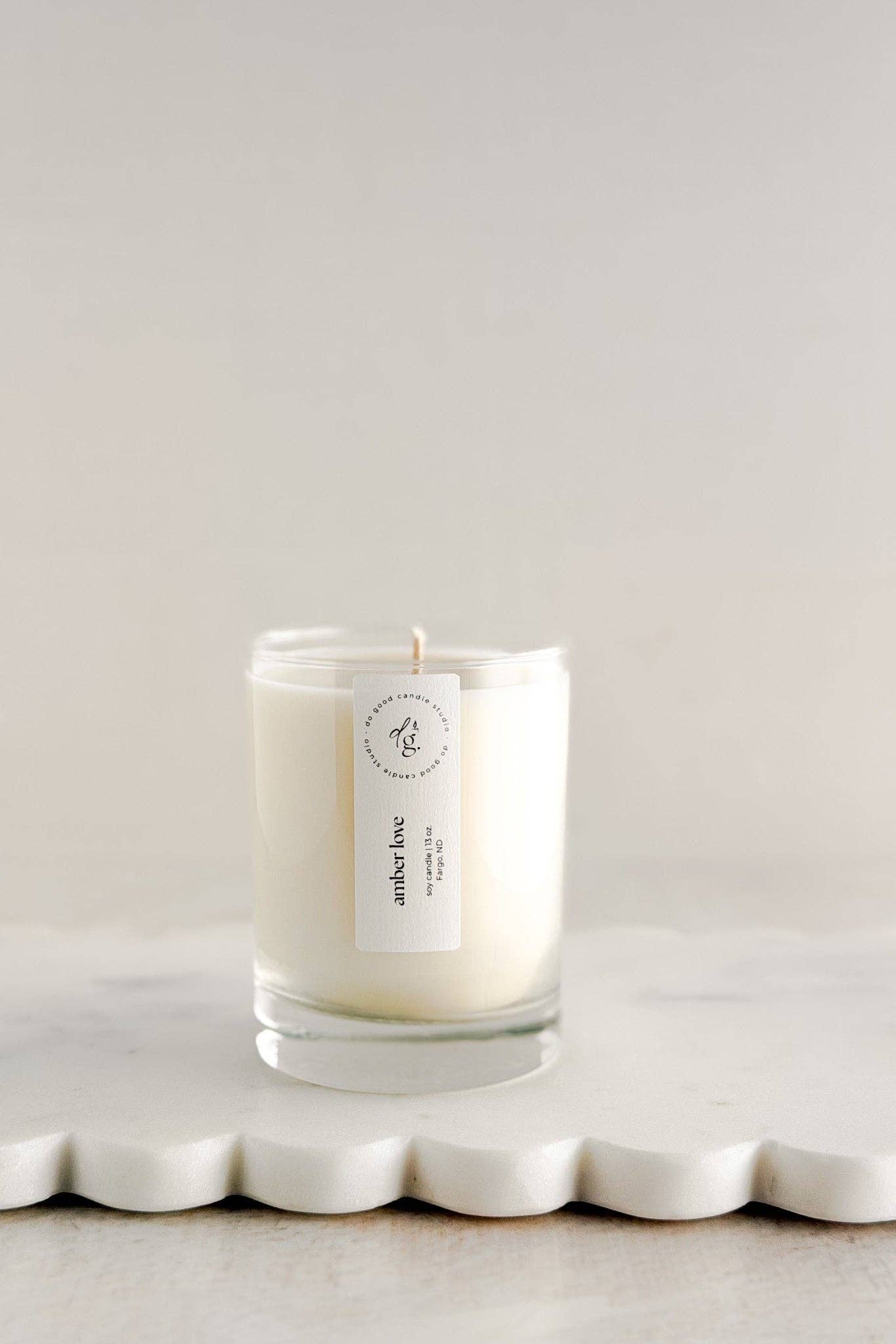 Do Good Candle Studio - Wholesale Jar/Filled Candle - Amber Love | Love Collection | Non-Toxic Soy Candle1
