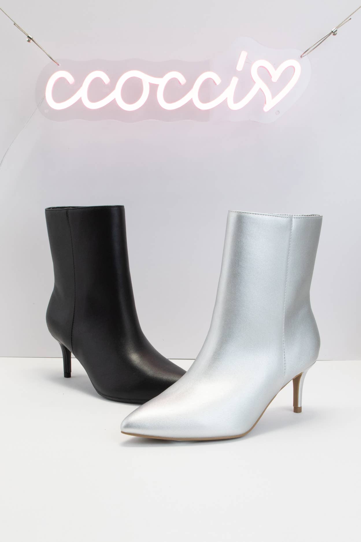 CCOCCI – Botins - Mulher por atacado – SHENA-01A BOTAS DE GATINHO COM BIQUEIRA PONTIAGUDA E SALTO3