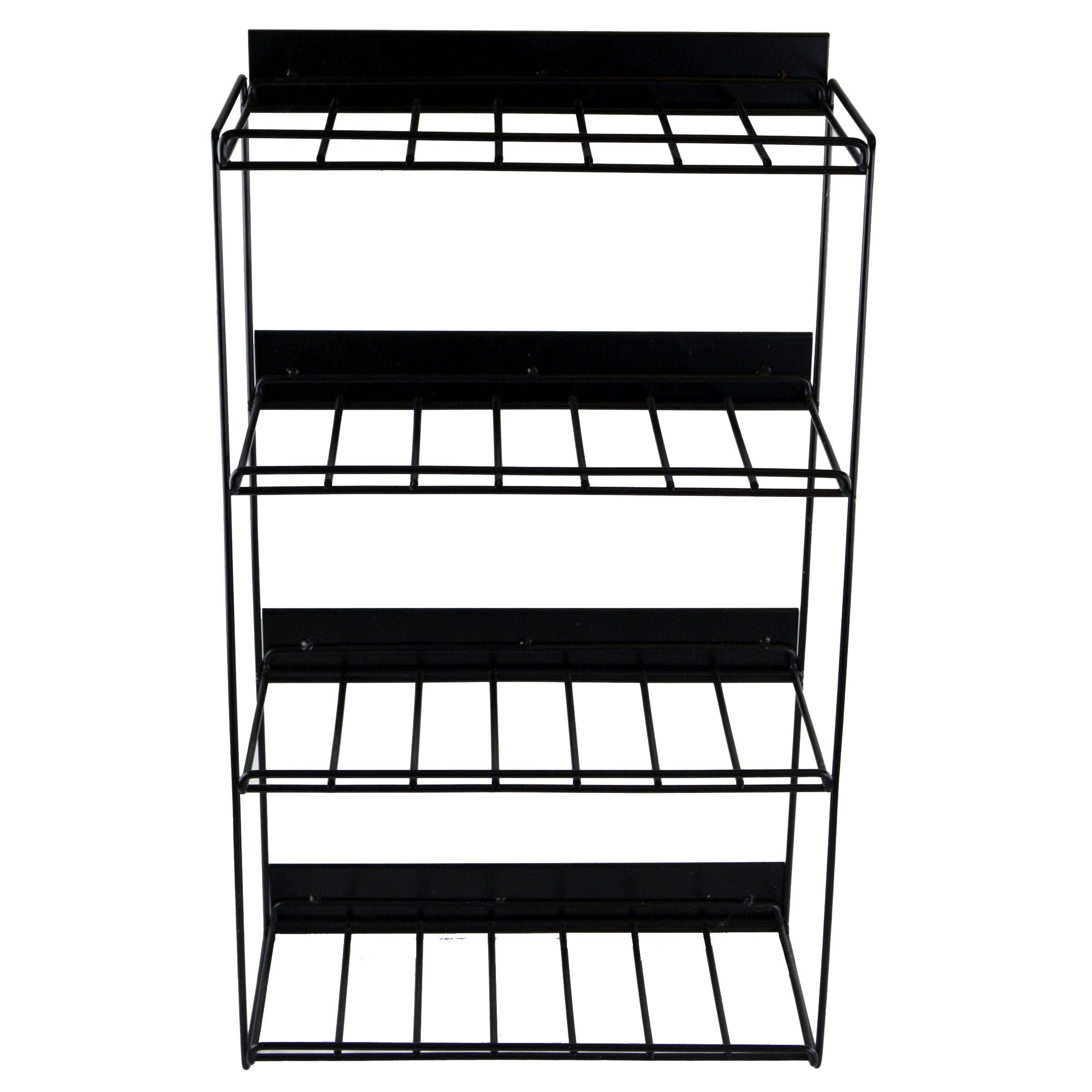 Novelty Brands - Wholesale Retailer Display Stand/Case - Merchandising Fixture - 4 Tier Wire Lighter Countertop Rack 1