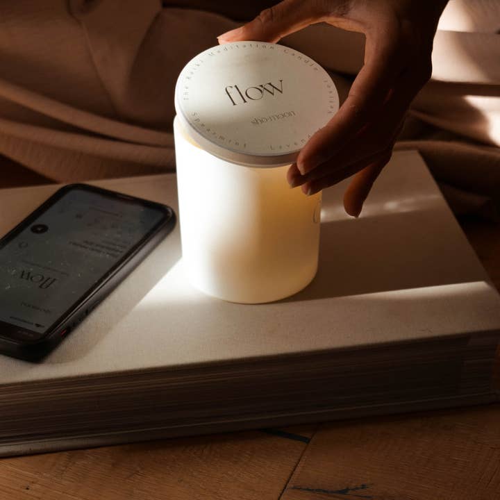 shō-moon - Wholesale Jar/Filled Candle - Flow Meditation Candle pure essential oils1