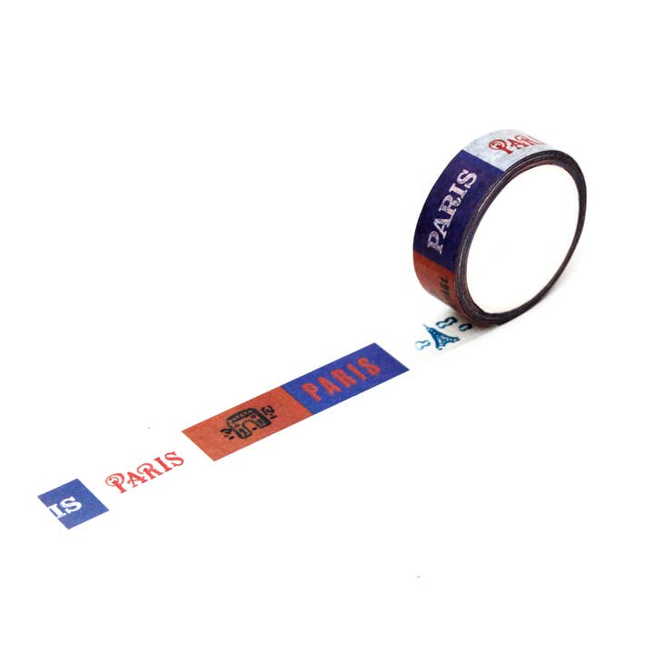 Klebeband 0,6 Zoll - Paris für den Großhandel von Paperways