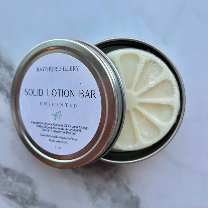 Rayne Refillery – wholesale Lotion i fast form – Solid Lotion Bar Refill