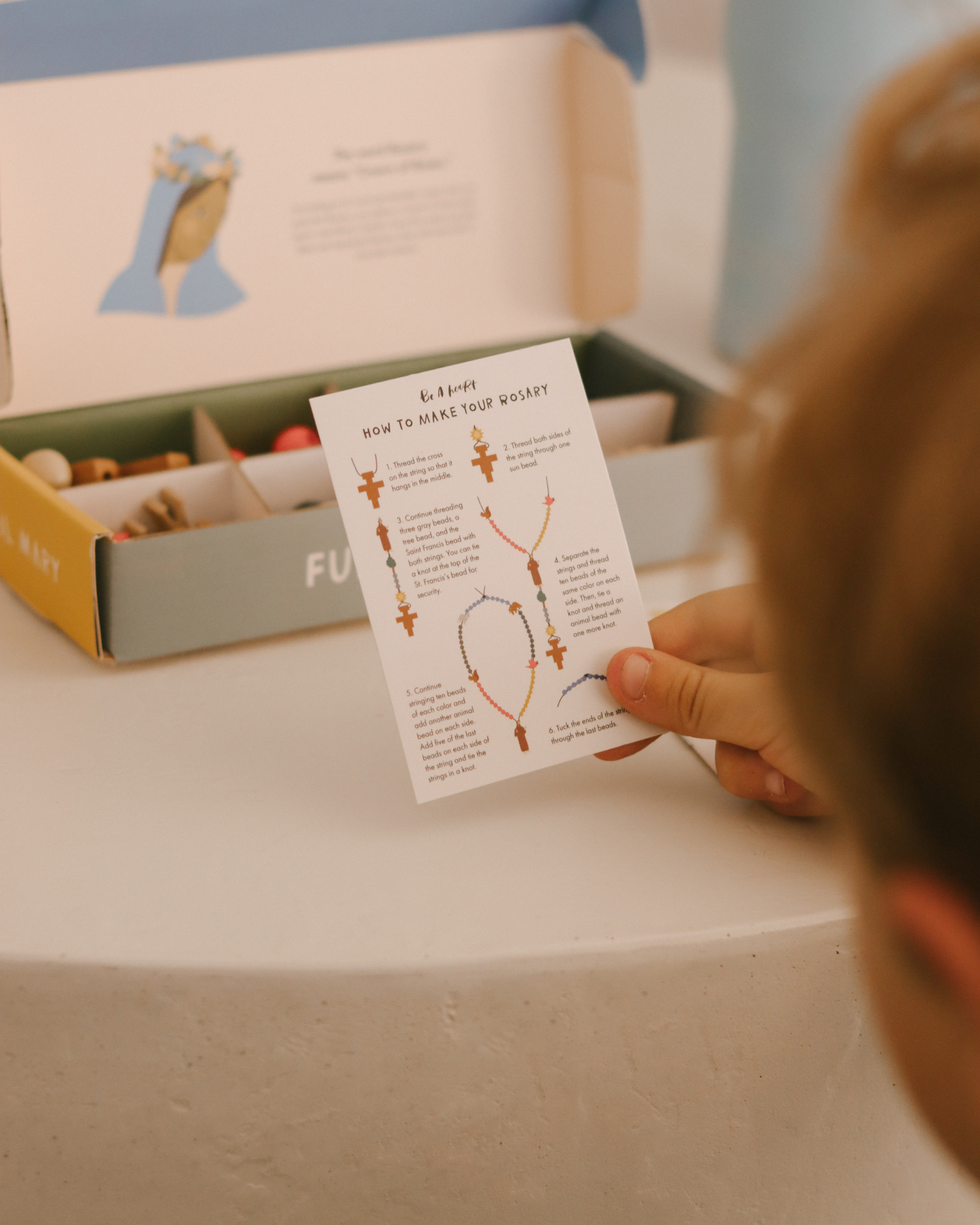 Be A Heart - Vente Kit de fabrication de bijoux – enfant - Kits de chapelet8