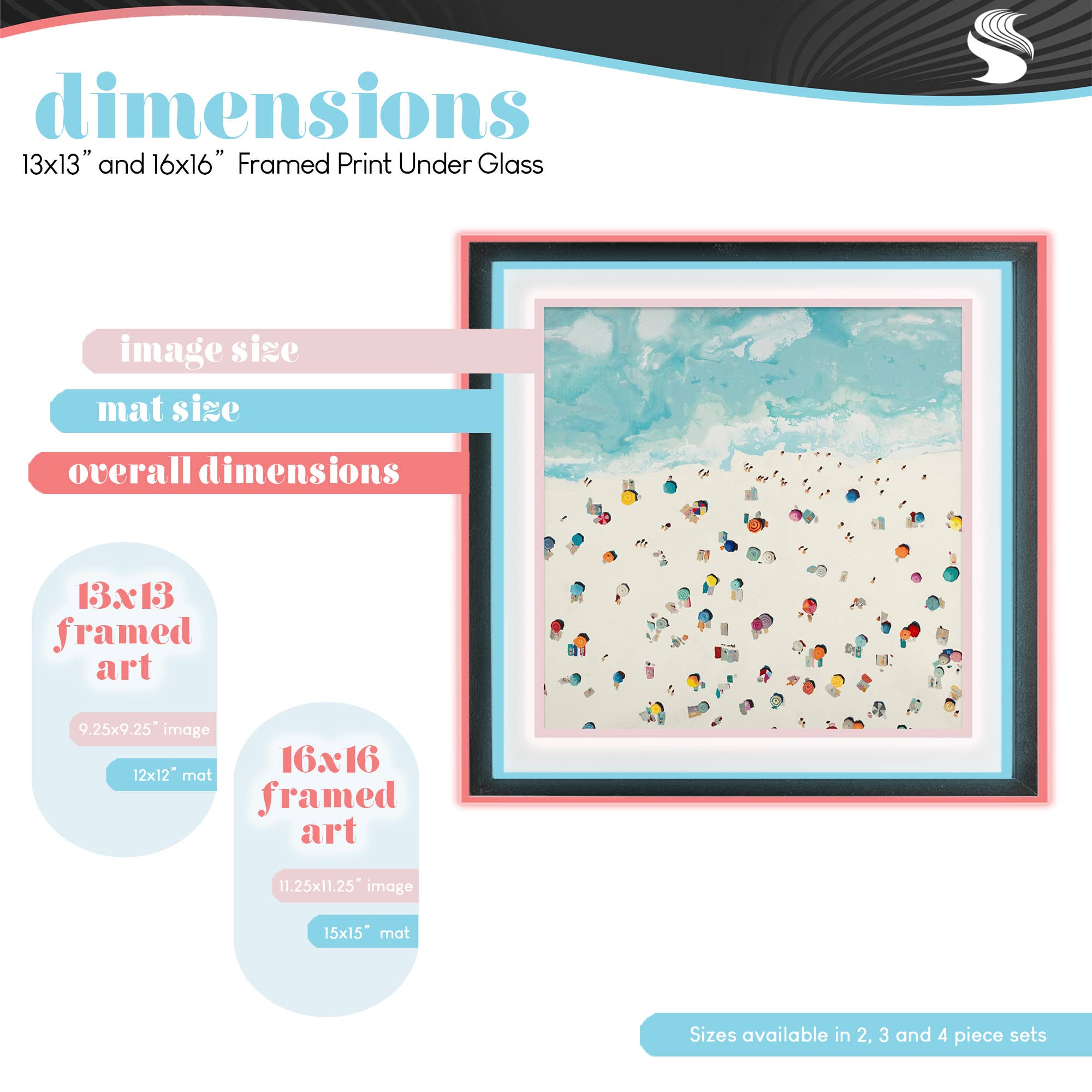 Stupell Industries – Engroshandel Vægskilt – Amore Mio Pasta Poodle - Print Under Glas Vægkunst1