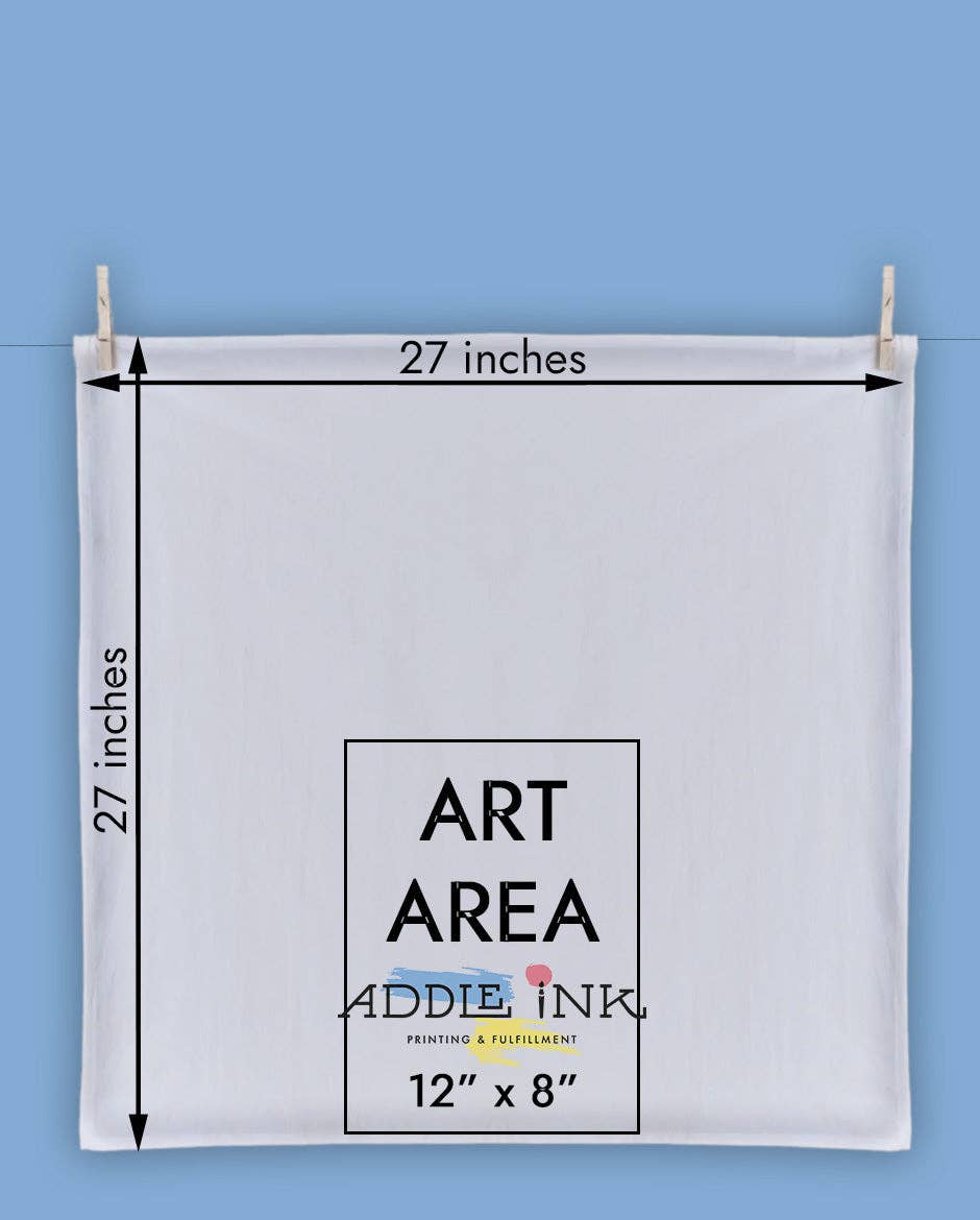 ADDLE iNK - Vendita all'ingrosso Strofinacci - Strofinaccio da cucina natalizio Polar Express Train di Babbo Natale1