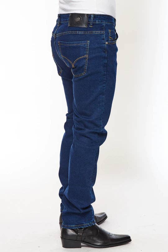 Rodeo Clothing - Wholesale Jeans - Men's - MEN'S JEANS SUPER SKINNY FIT DKBLUE1