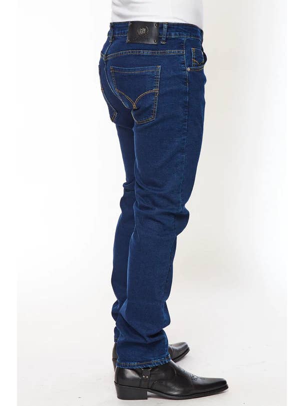 Rodeo Clothing - Wholesale Jeans - Men's - MEN'S JEANS SUPER SKINNY FIT DKBLUE1