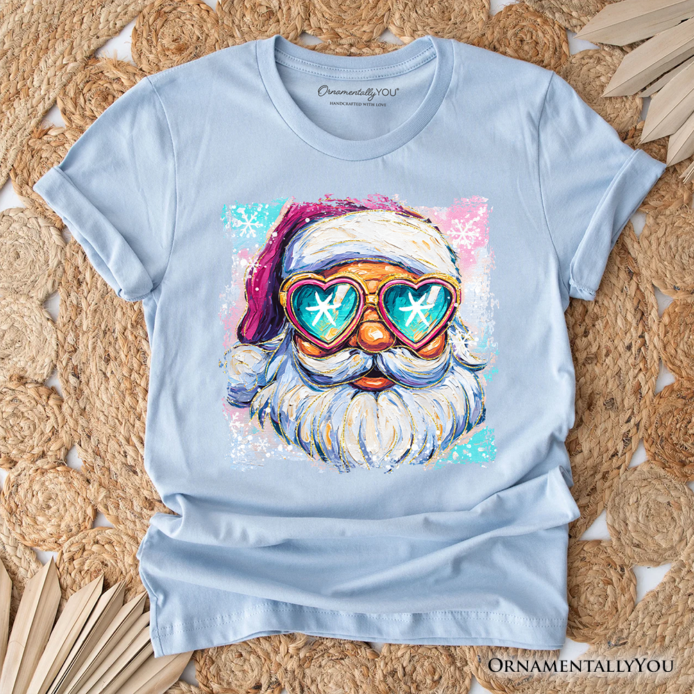 OrnamentallyYou - Wholesale Shirt - Unisex - Merry Christmas Santa Sunglasses Christmas T-Shirt2