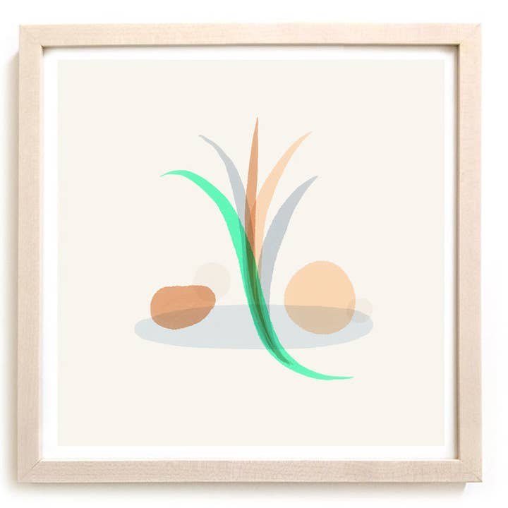 Impression d'art environnemental "Rassemblement" Série Évasion pour la vente par Matthew Allen Art