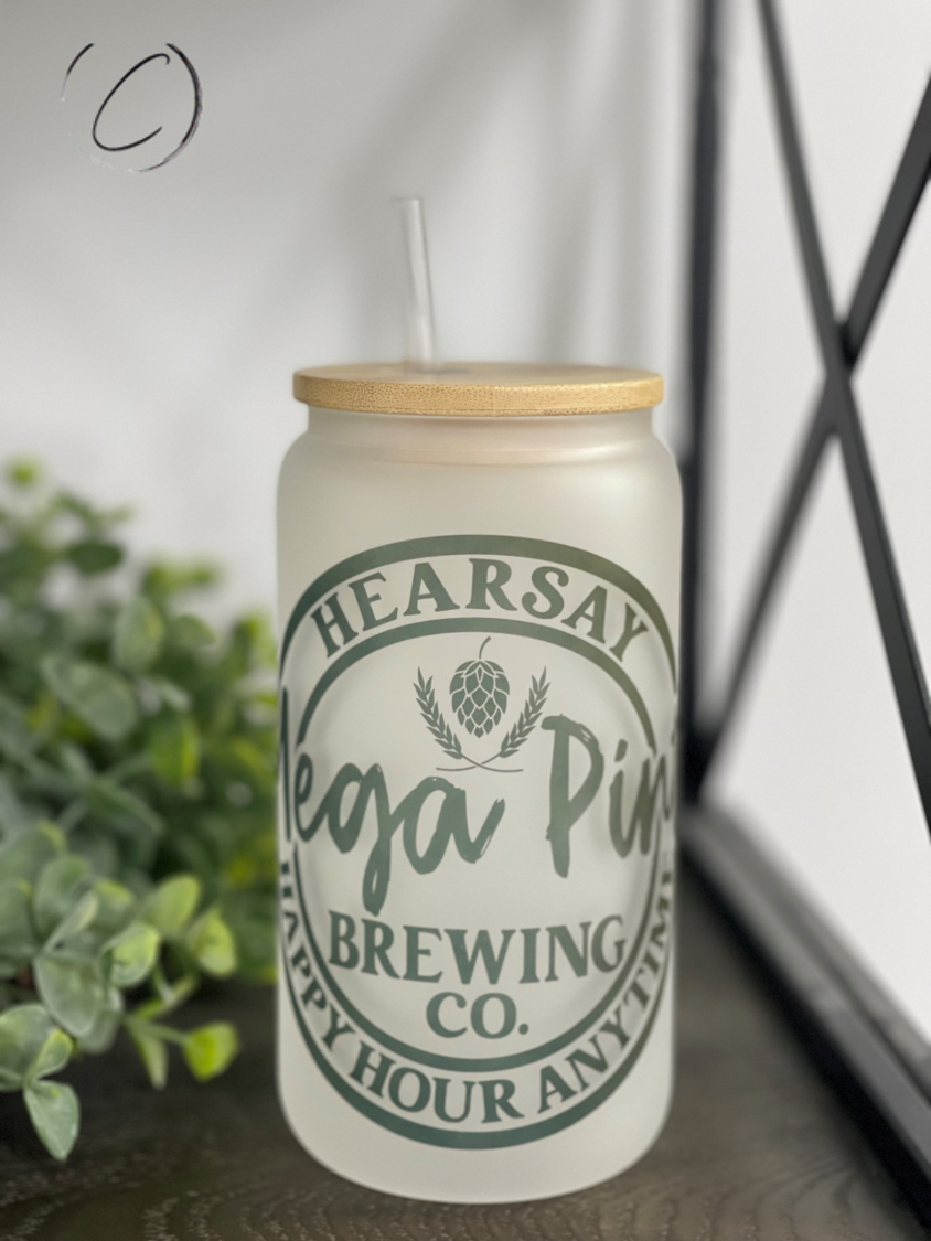 CMD Wholesale - Venta al por mayor Vaso/copa - Hearsay Brewing Co. Vaso Libbey de 16 oz1