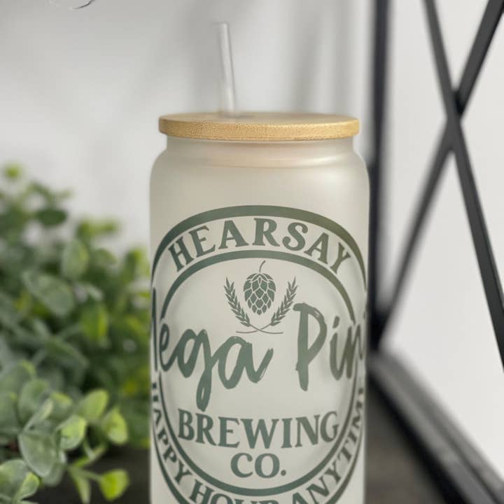 CMD Wholesale - Venta al por mayor Vaso/copa - Hearsay Brewing Co. Vaso Libbey de 16 oz1