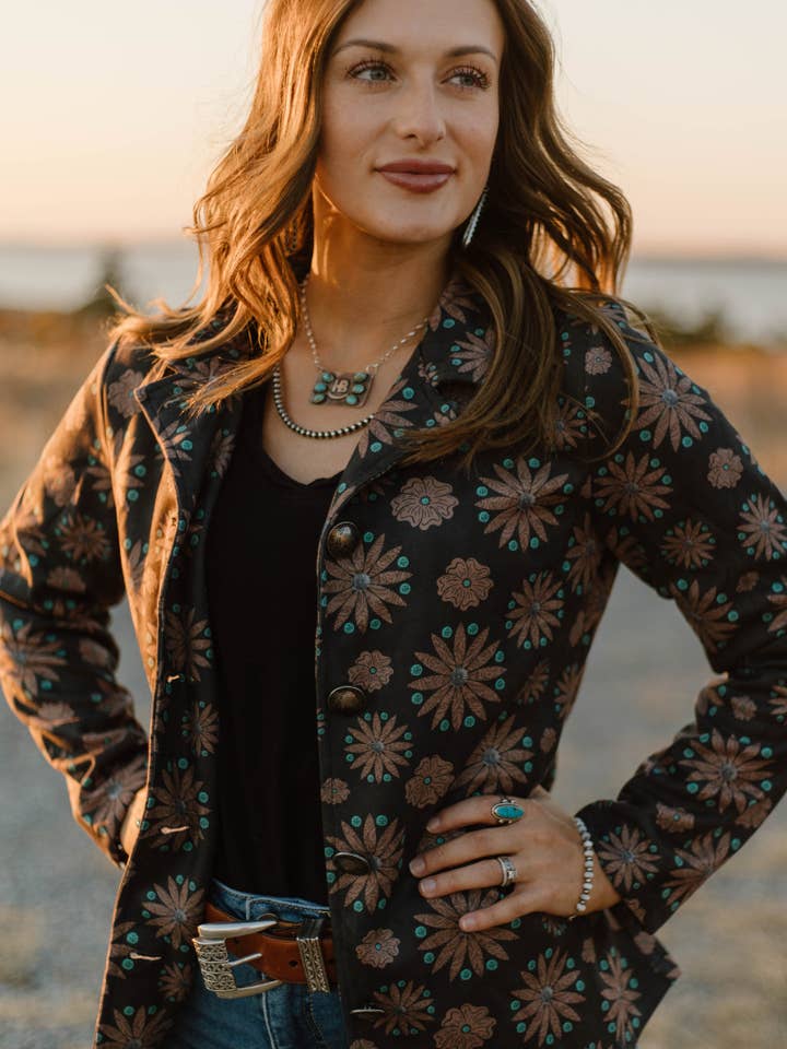 Sterling Kreek - Wholesale Blazer - Women's - The Western Bloom Blazer3