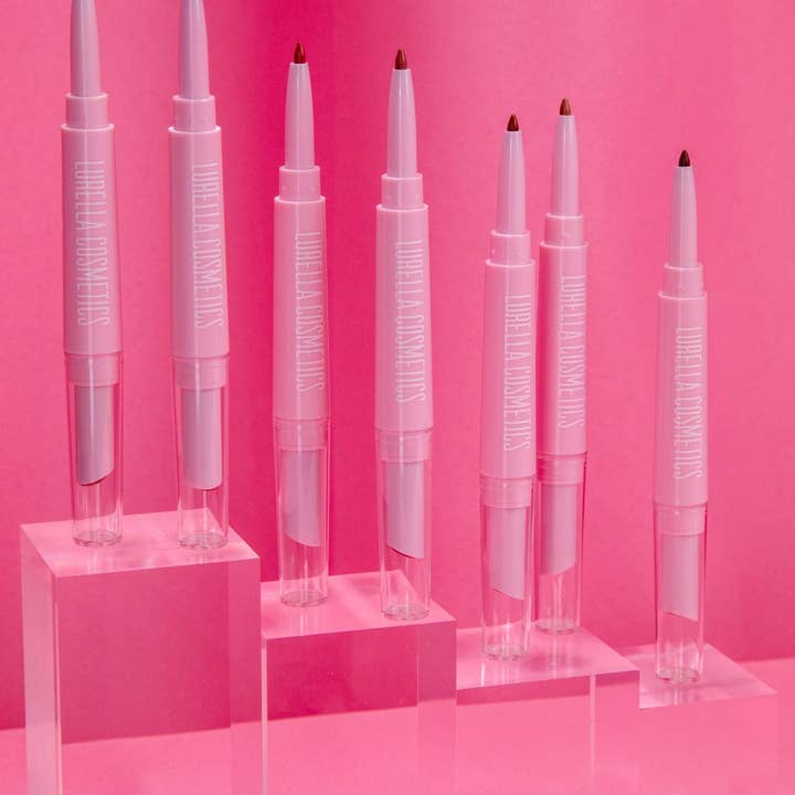 Dúo de lápiz labial y delineador sincronizados con los labios Paquete para venta al por mayor de Lurella Cosmetics