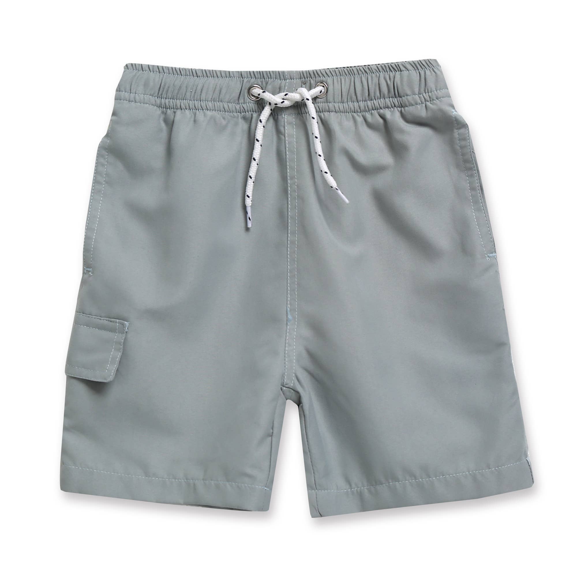 Grey Bathers Boy Swim Trunks Shorts for wholesale on Faire