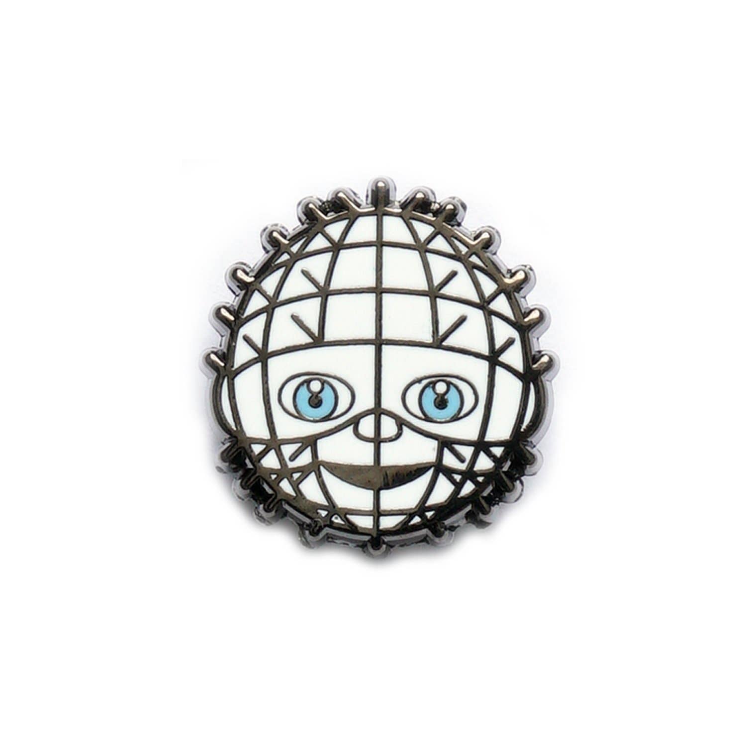 Yesterdays - Wholesale Lapel Pin/Button - Horror Emoji - Pinhead0