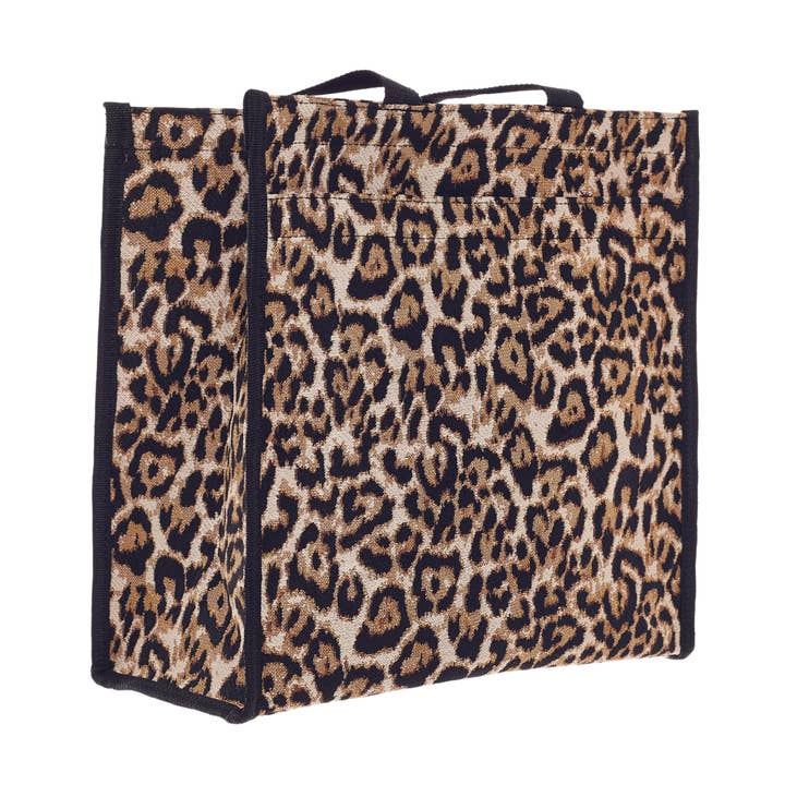 SHOP-LEOPARD | Sac à provisions LEOPARD pour la vente par SignareArt