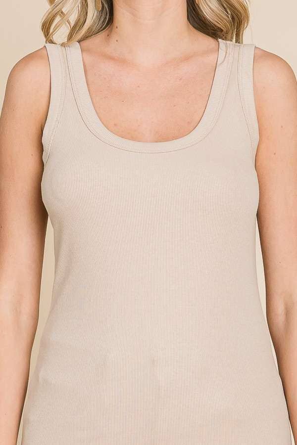 Culture Code – Großhandel Tanktop – Damen – CRK1612 - TANKTOP MIT RUNDAUSSCHNITT2