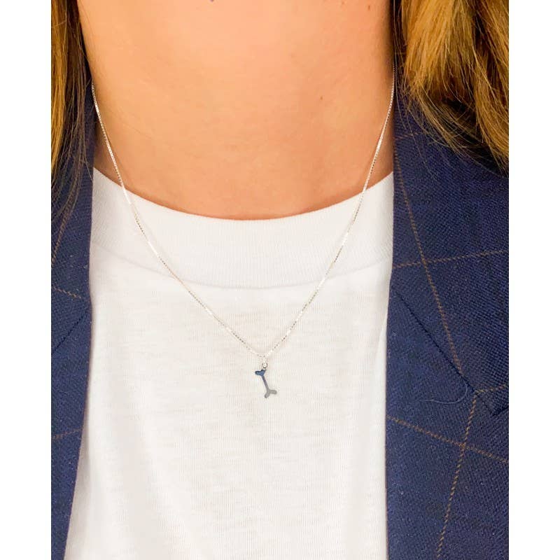 COM FORSA SL – Engroshandel Vedhæng/charm – Mini Bone vedhæng 5X12Mm 925 Sølv2