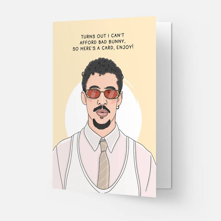 Kaart Blanche - Wholesale Love Card - Can't afford bunny - greeting card1