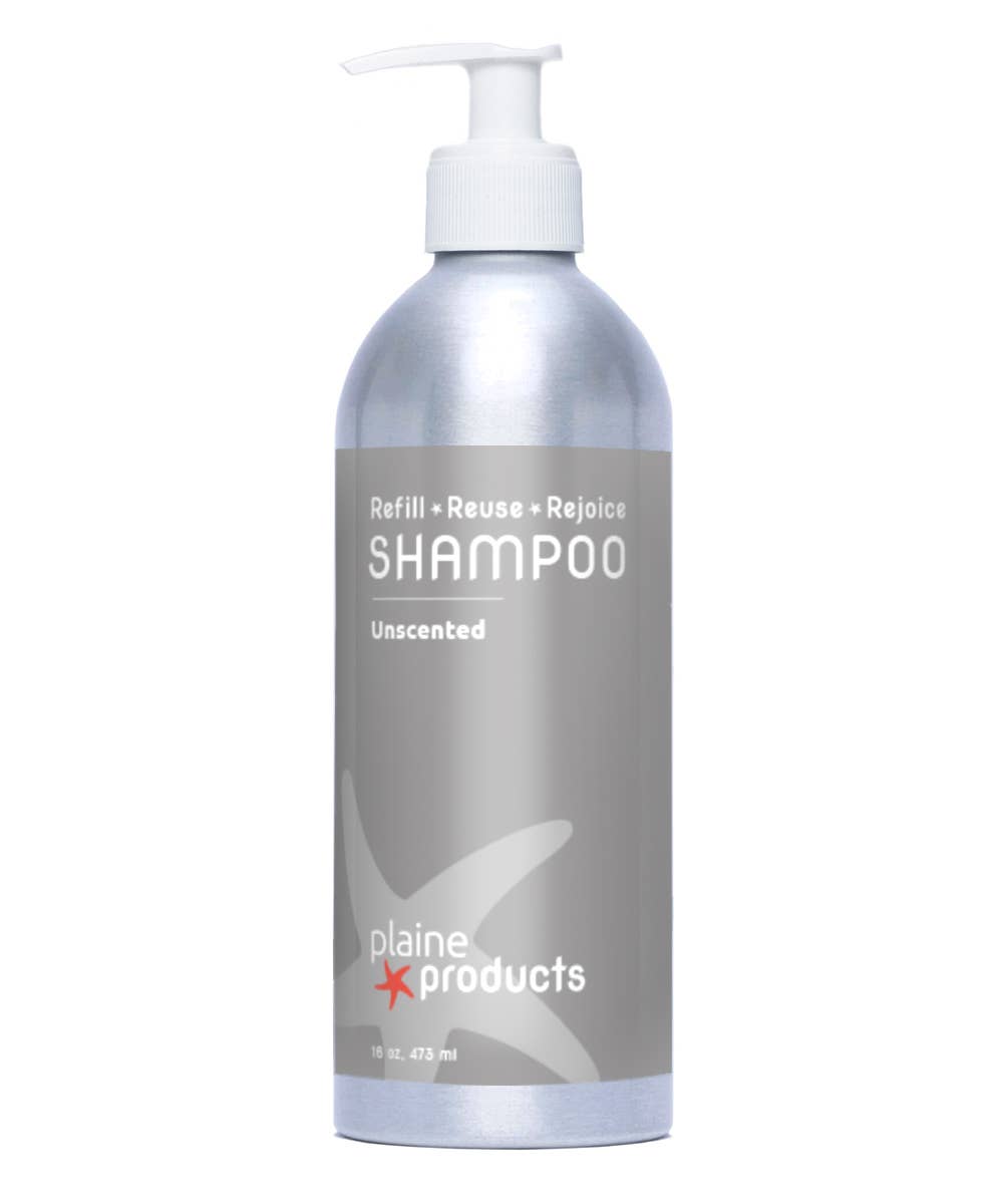 Plaine Products - Wholesale Hair Shampoo - Shampoo 16 oz (pump not included) Reusable packaging5