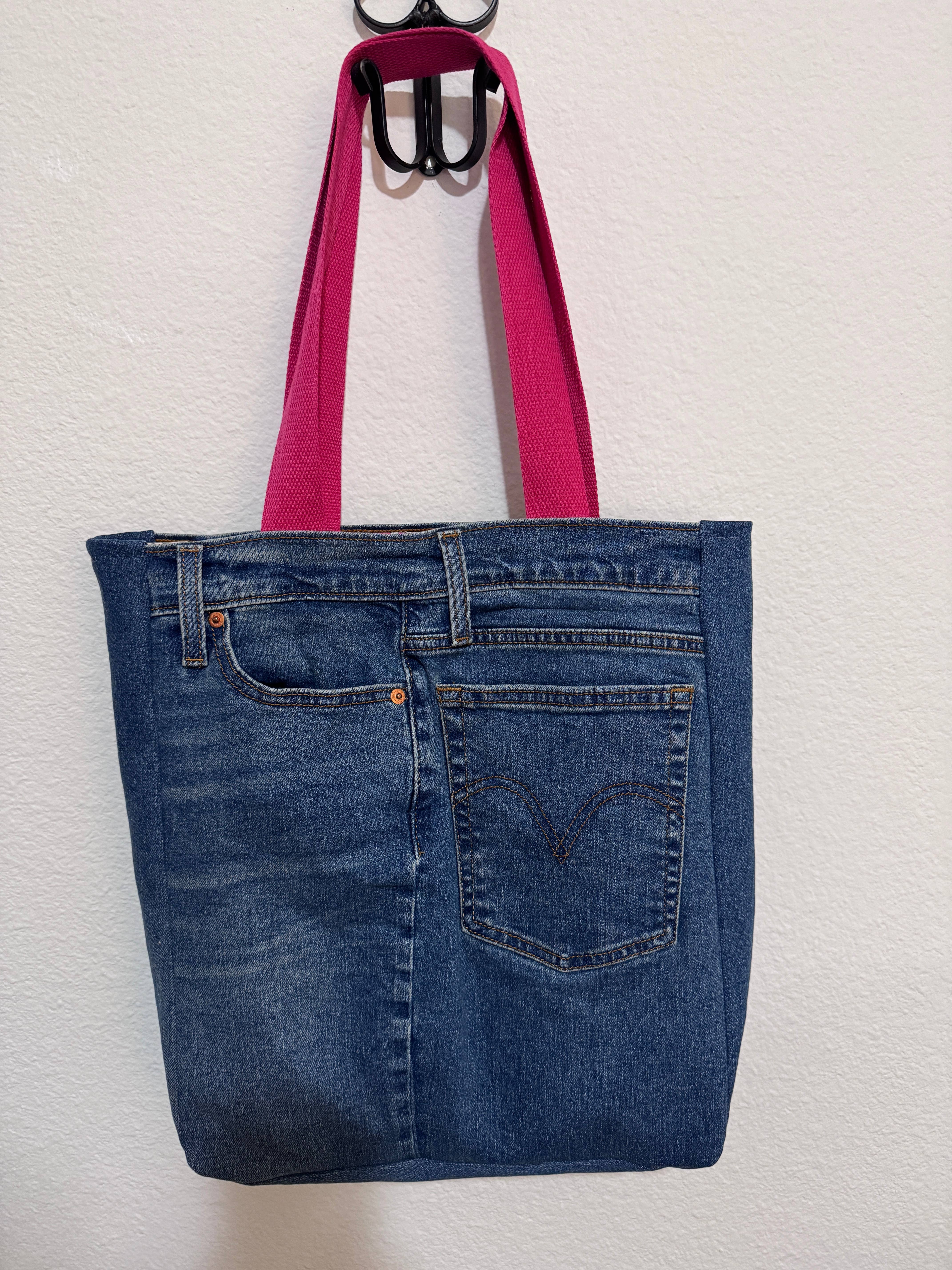 Indigo Bags - Wholesale Tote Bag - Women's - Levi's Upcycled Denim Tote Bag – roses & hearts5