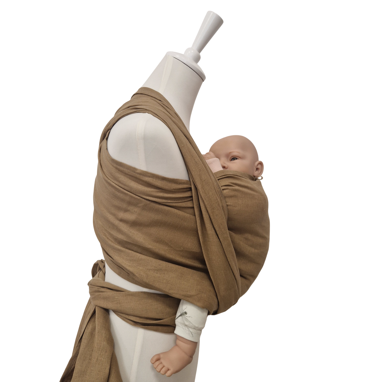 Storchenwiege GmbH & Co. KG - Wholesale Baby Wrap/Sling - STROHGOLD linen carrying cloth2