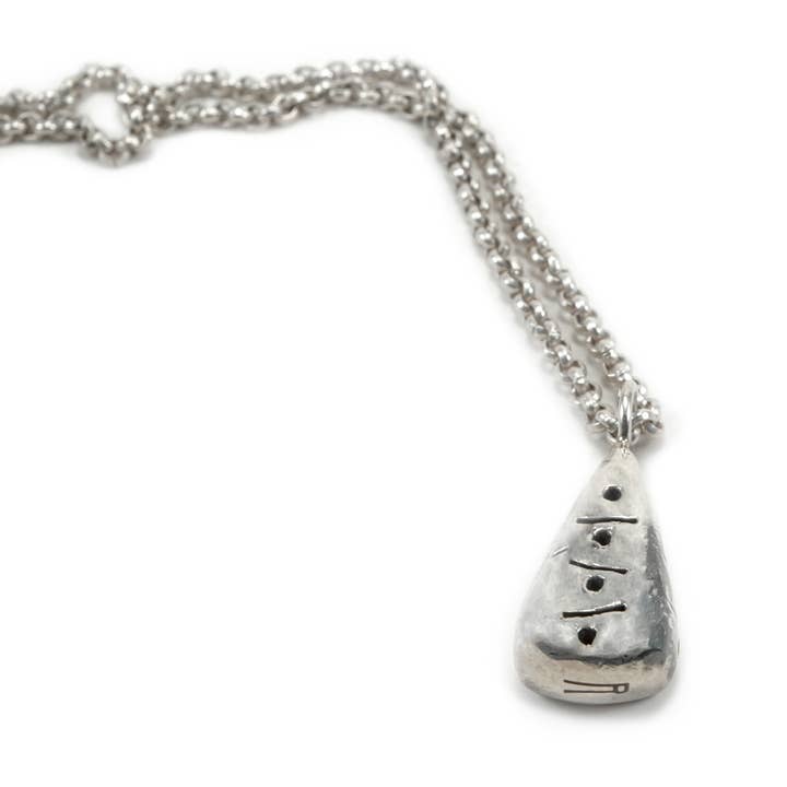 Gota piramidal plateada para venta al por mayor de Rebecca Nadler Designs