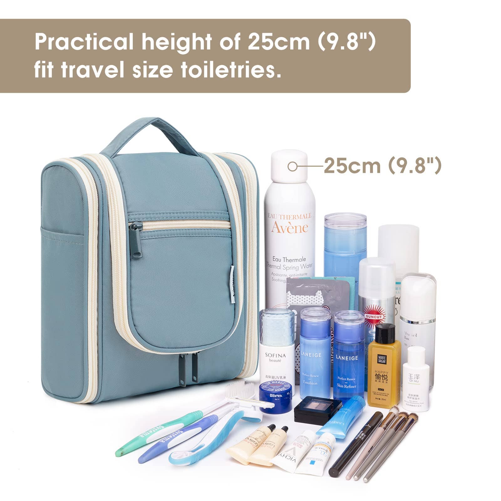 NARWEY INC - Wholesale Toiletry Bag - Women's - Large Hanging Toiletry Bag With Hook Cosmetics Organizer119