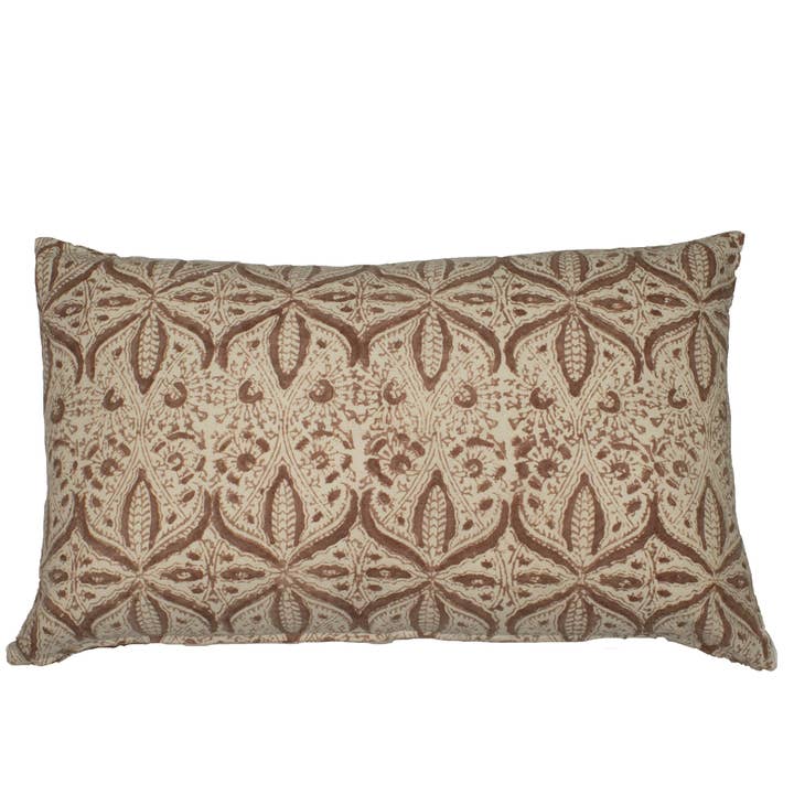 Jali Clay Pillow Cover for wholesale by Alamwar