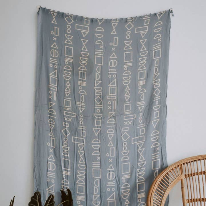 Village Thrive - Wholesale Tapestry/Textile - Shapes Tapestry1