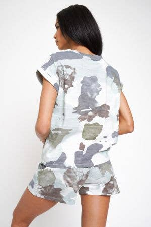 Mystree - Wholesale T-Shirt - Women's - 19132 Camo Print Top8