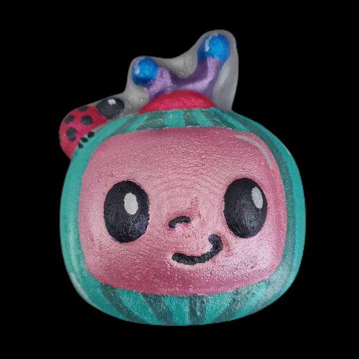 Baby melon bath bomb for wholesale by Bath Bomb & Melt Lover's