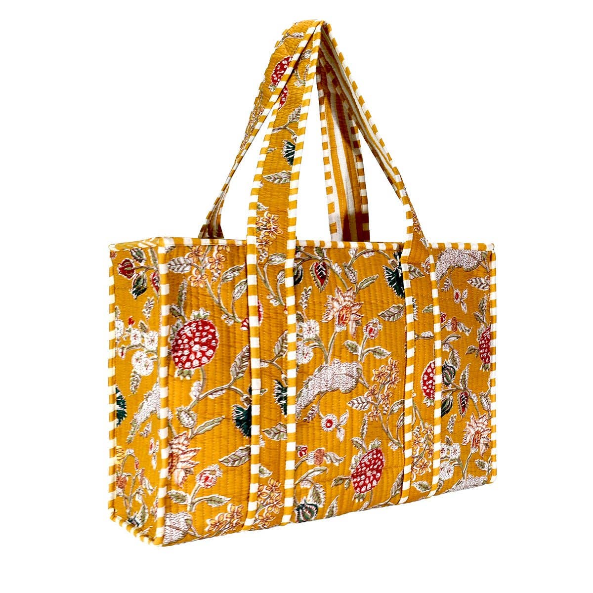 BNB Crafts Inc. - Wholesale Tote Bag - Women's - Cotton Block Print Tote Bag- Small & Large1