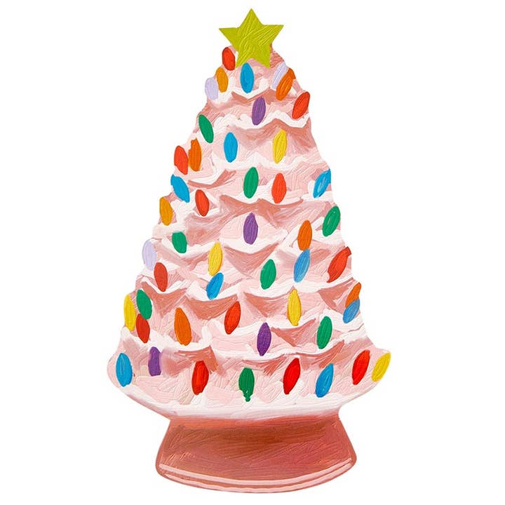 Thimblepress x Slant Table Accents - Christmas Tree for wholesale by Slant Collections by Creative Brands