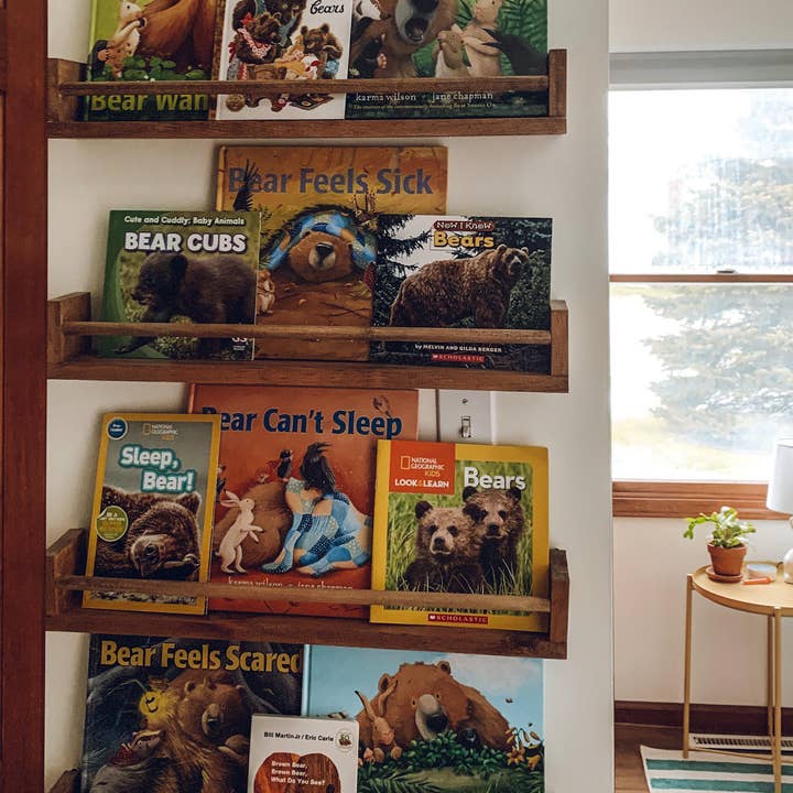 REMOVED BRAND - Wholesale Wall Mounted Shelf - Floating Shelf Nursery Shelf Bookshelf Wood Shelf