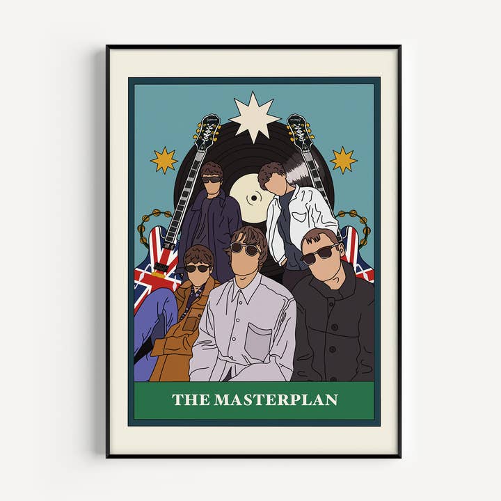 De Masterplan Tarot Kaart Kunst Print voor wholesale door Twisted Rebel Designs