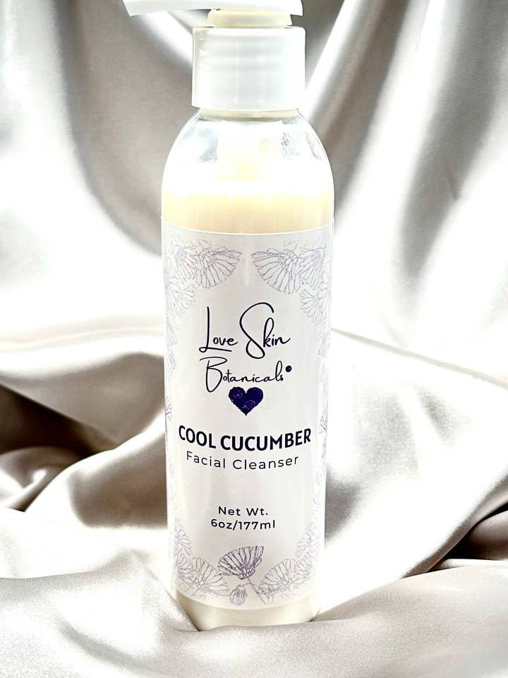 Cool Cucumber Cleanser for wholesale by Love Skin Botanicals