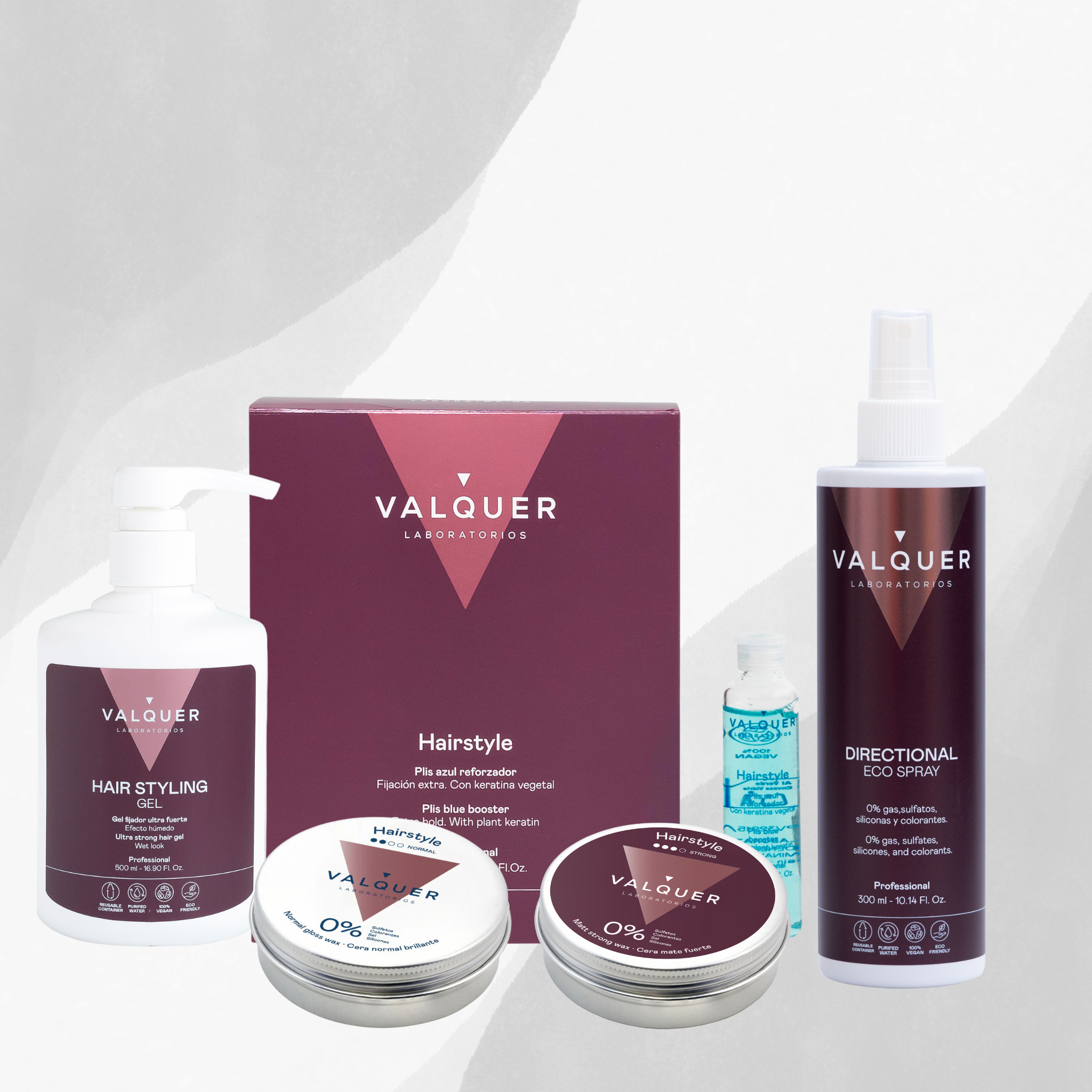 Valquer Laboratorios - Wholesale Hair Styling Gel/Mousse - Matte hair wax normal hold - 100 ml1
