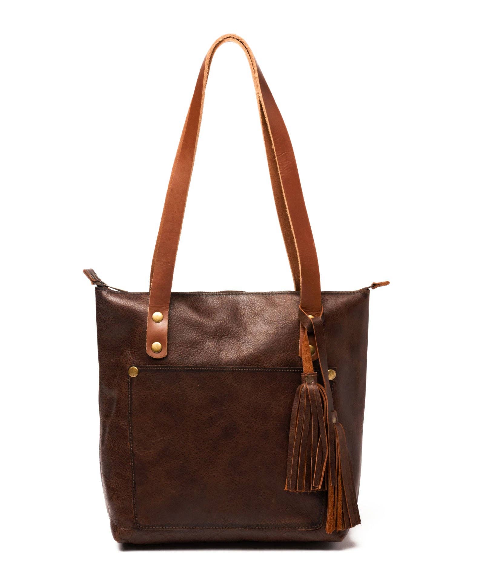 Hides - Vente Tote bag – femme - Sac en cuir avec fermeture éclair7