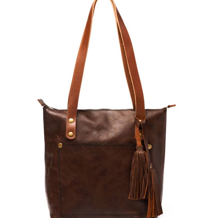 Hides - Vente Tote bag – femme - Sac en cuir avec fermeture éclair7