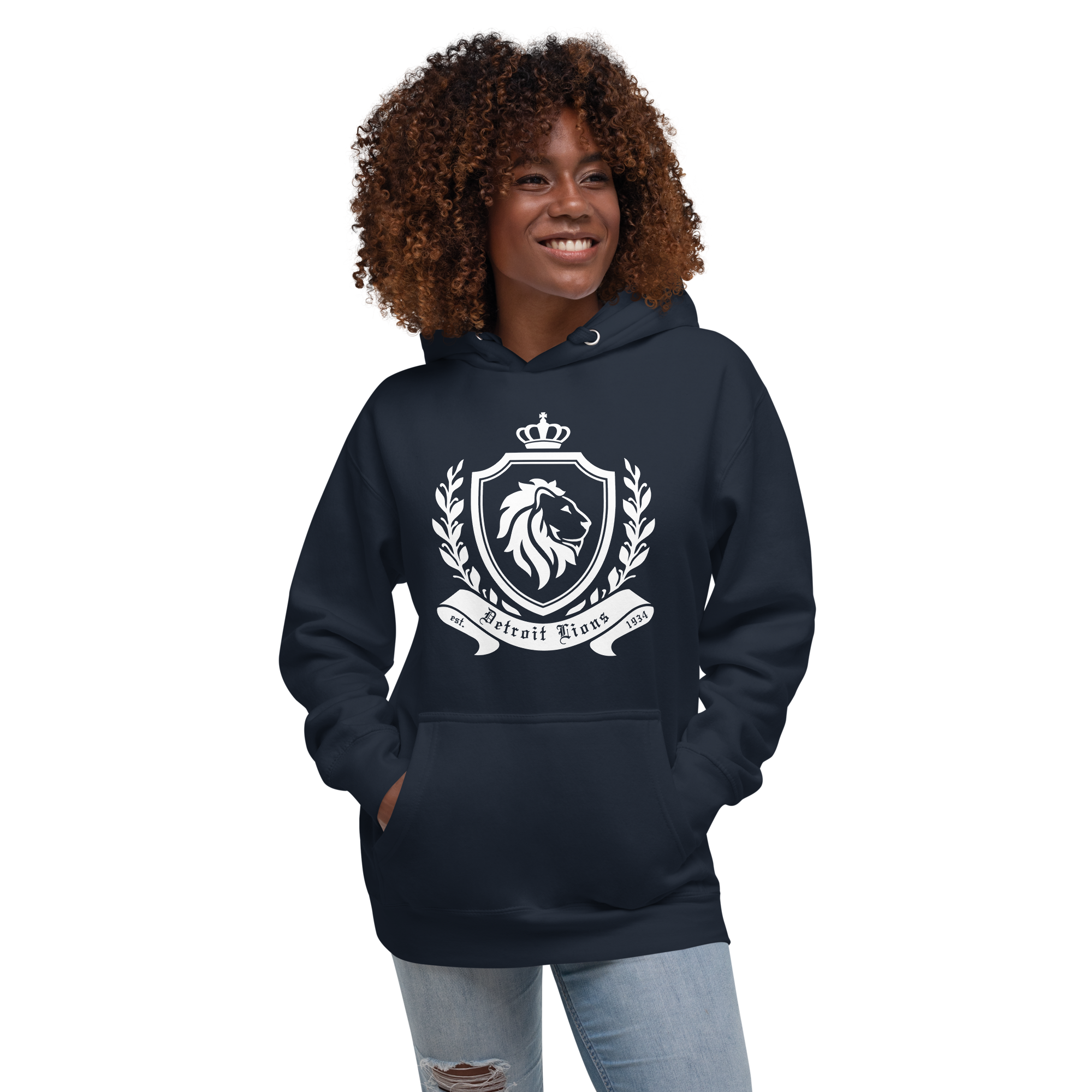 Sara Lutz Art - Wholesale Hoodie - Unisex - Lions Crest Hoodie9