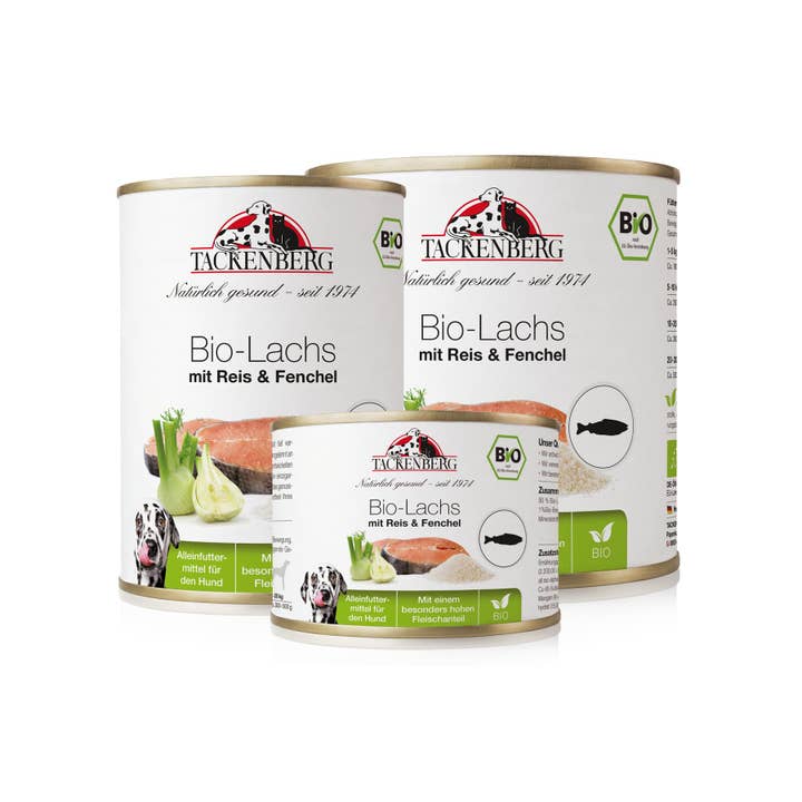 6 x Bio Lachs mit Reis & Fenchel für den Großhandel von Tackenberg