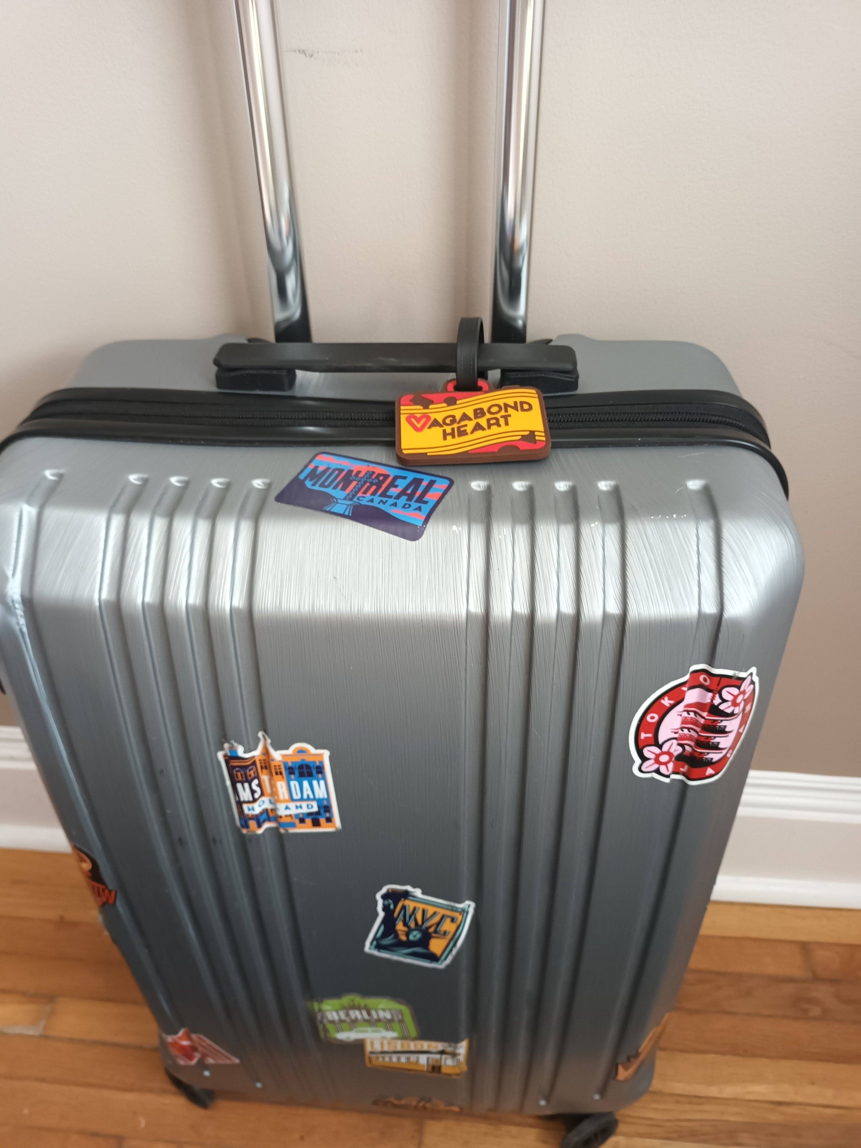 Vagabond Heart - Wholesale Luggage Tag - Vagabond Heart Luggage Tag5