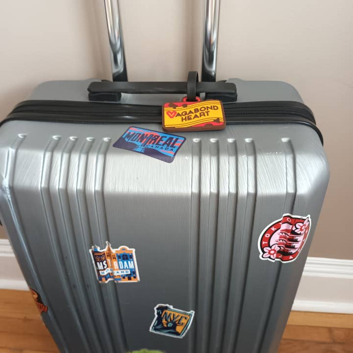 Vagabond Heart - Wholesale Luggage Tag - Vagabond Heart Luggage Tag5