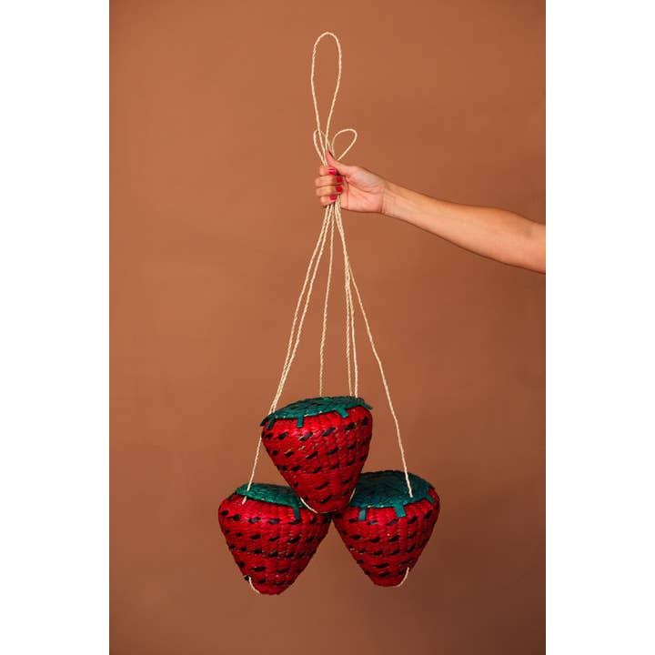 LOLA Y TULA – Engroshandel Crossbodytaske - Dame – La Fresa Vævet Taske