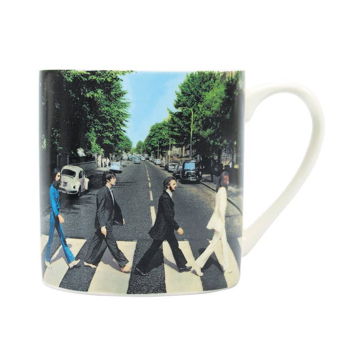 Half Moon Bay By Design - Wholesale Coffee Mug - Ceramic Mug The Beatles Abbey Road Album Cover
